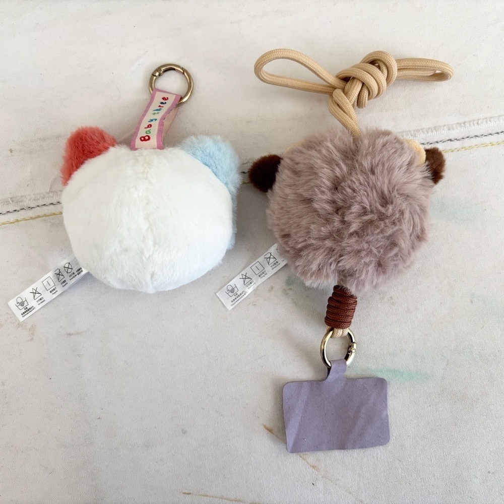Bundle of Two Baby Three Phone Lanyard Ram & Keychain - Picture 4 of 4